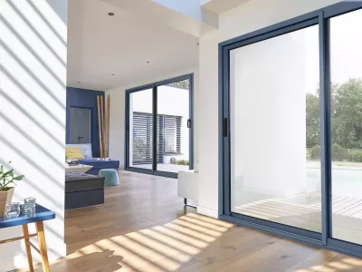 Porte en PVC durable à Mirande réalisée par Entre Portes et Baies