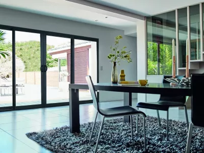 Porte en PVC durable à Mirande réalisée par Entre Portes et Baies